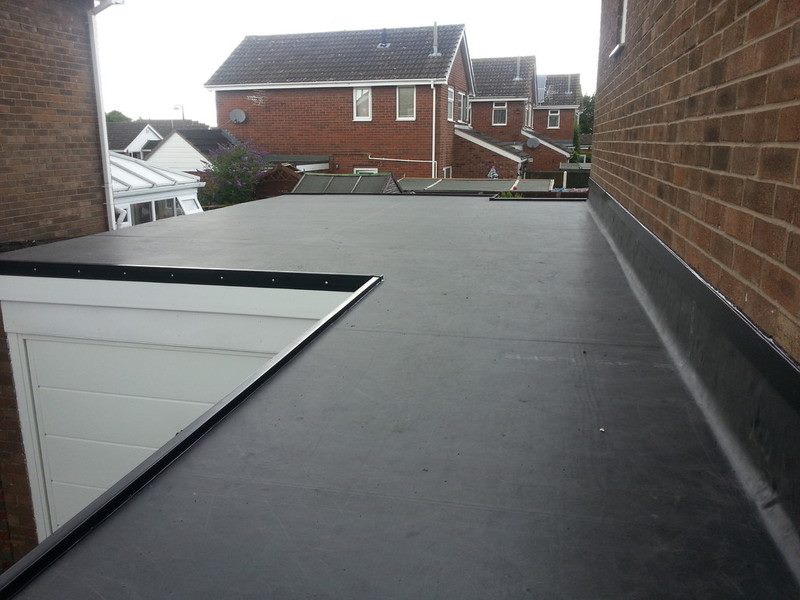 rubber roof replacement