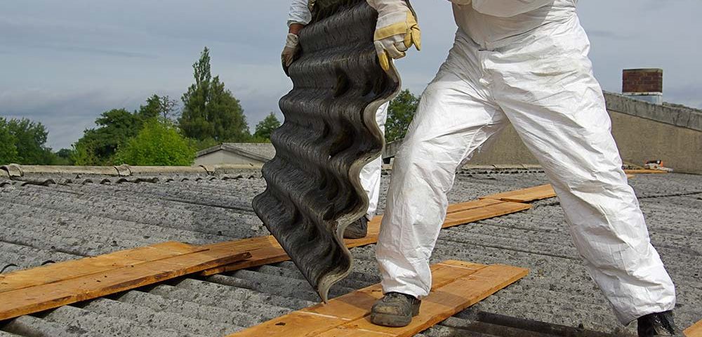 replace asbestos garage roof