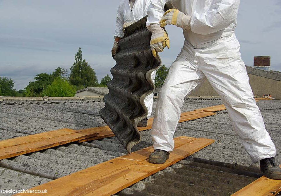 replace asbestos garage roof