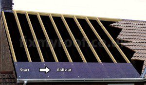 how to start tiling a roof