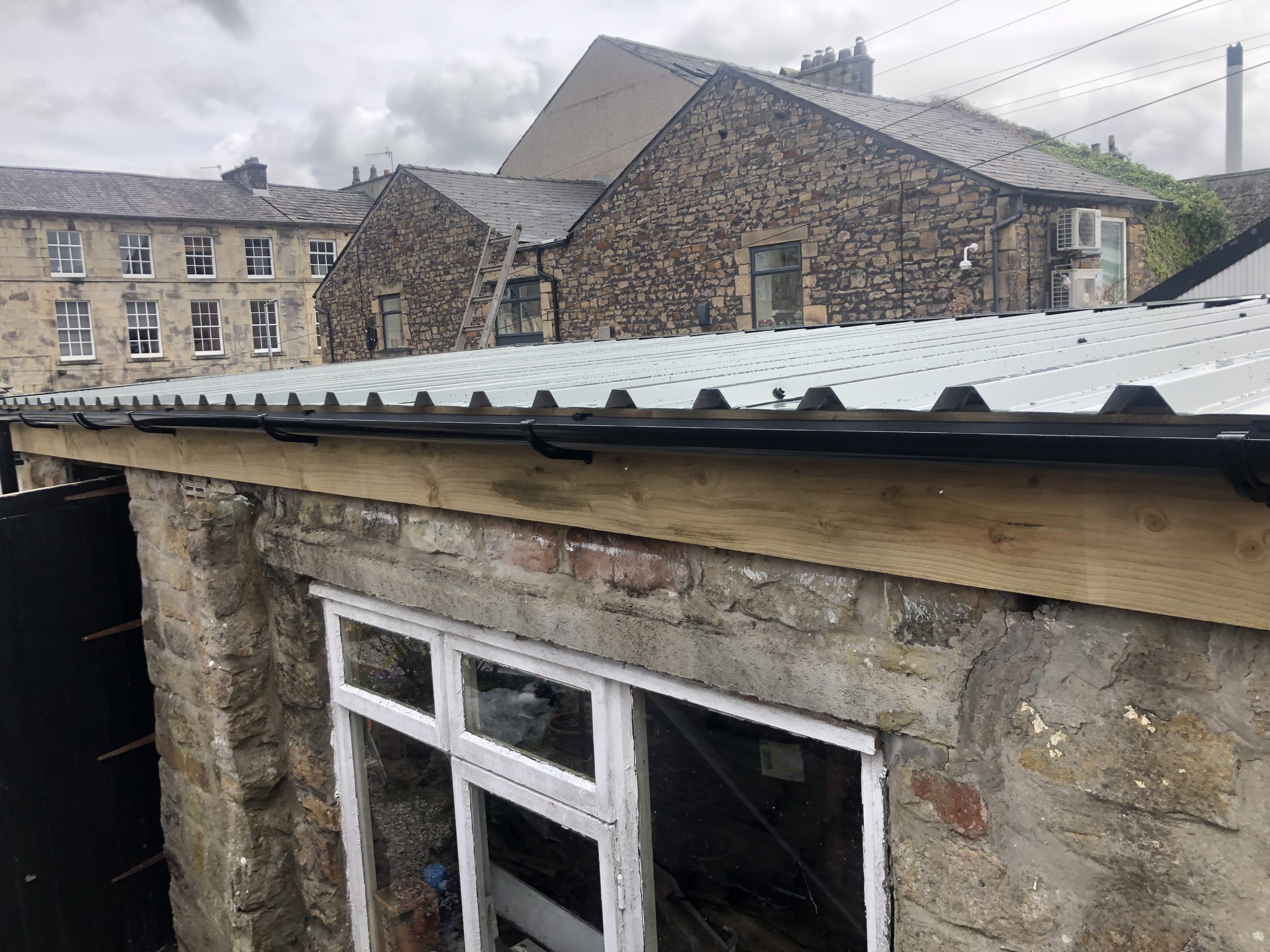 asbestos garage roof replacement