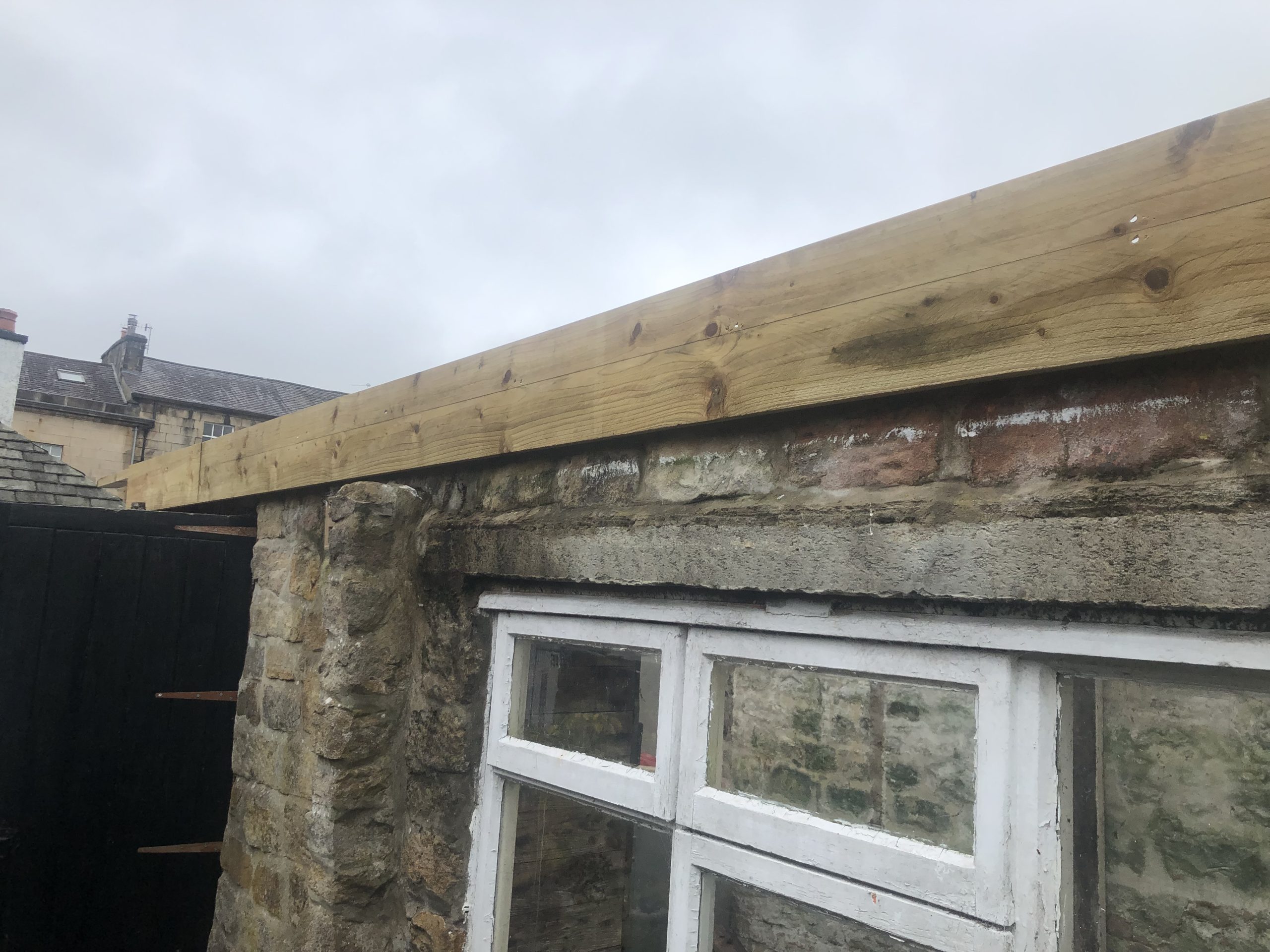 timber fascias installed