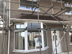 bay window roof replacement morecambe before